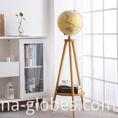 standing globe